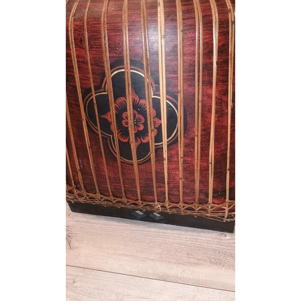 Burmese Chinese Home Decor 2️⃣4️⃣x1️⃣7️⃣Large Asian Woven Bamboo Storage Basket